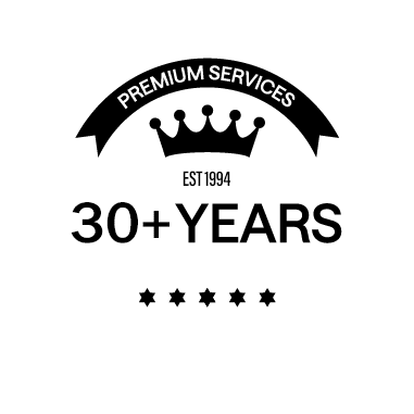 VirtuWorks 30 plus years of IT experience badge