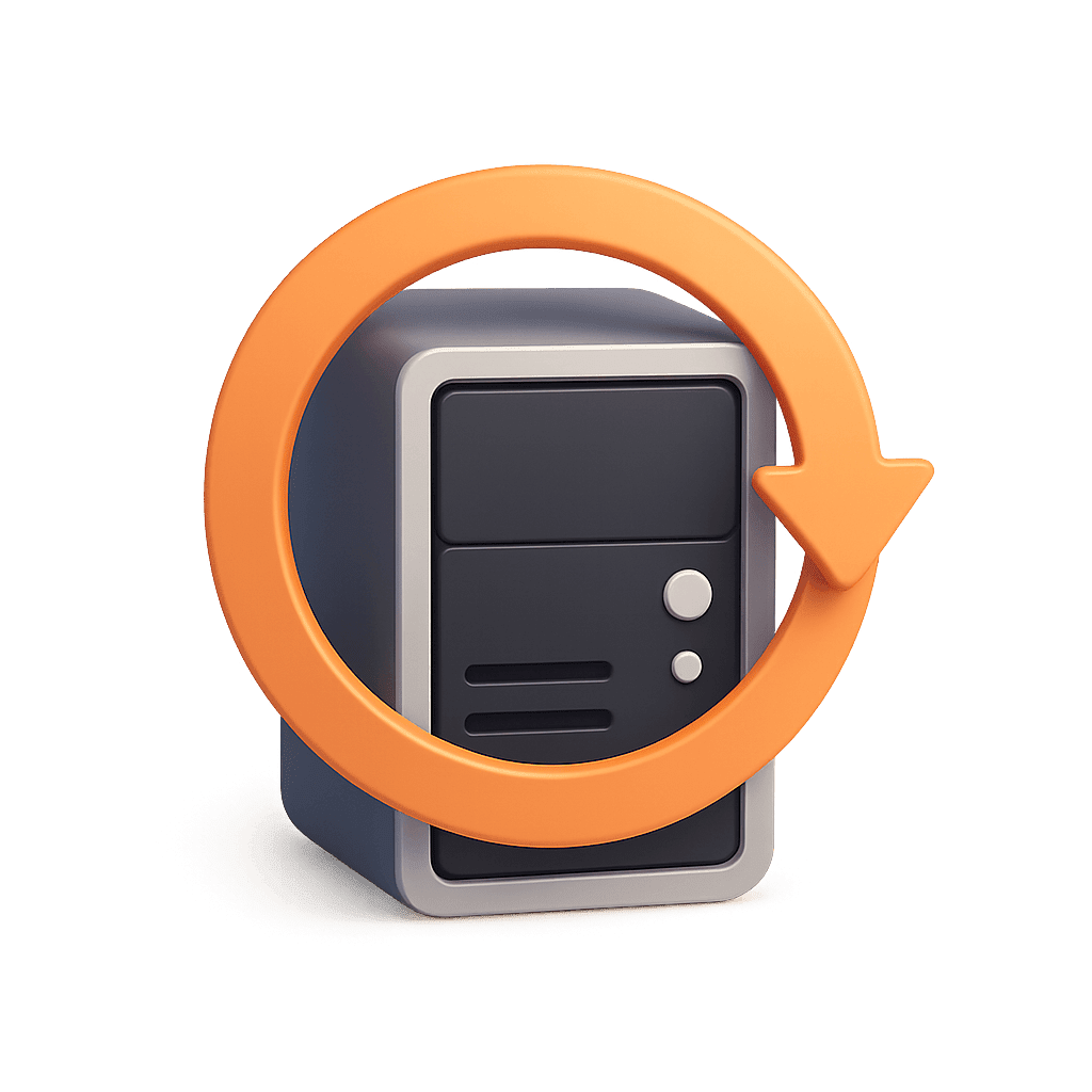 Lifecycle Management icon representing VirtuWorks IT asset lifecycle services